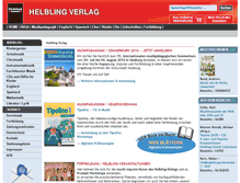 Tablet Screenshot of helbling-verlag.ch